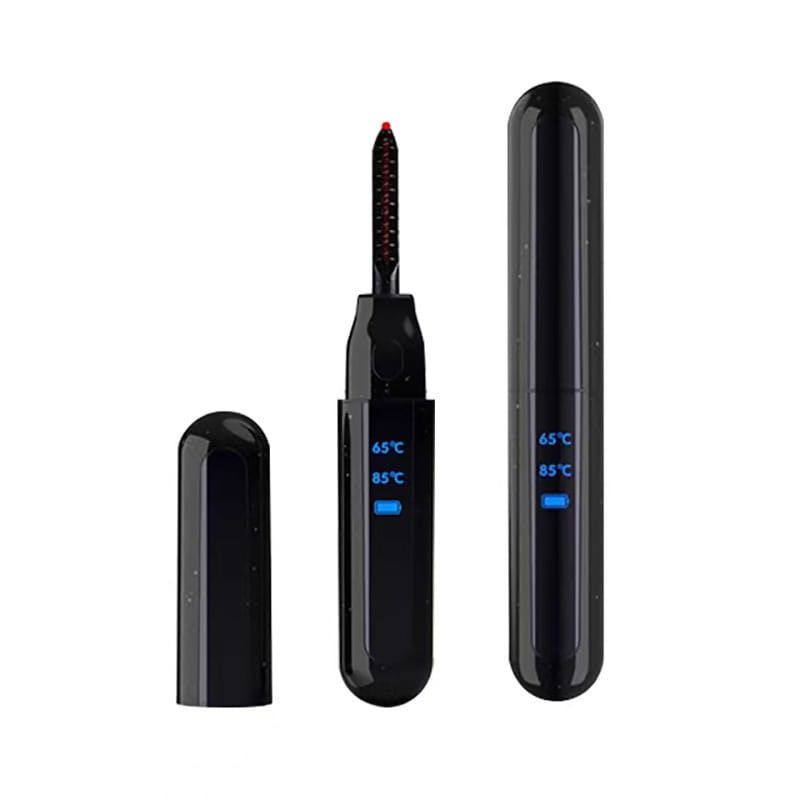 Portable Electric Heating Eyelash Curler with USB Rechargeable Battery