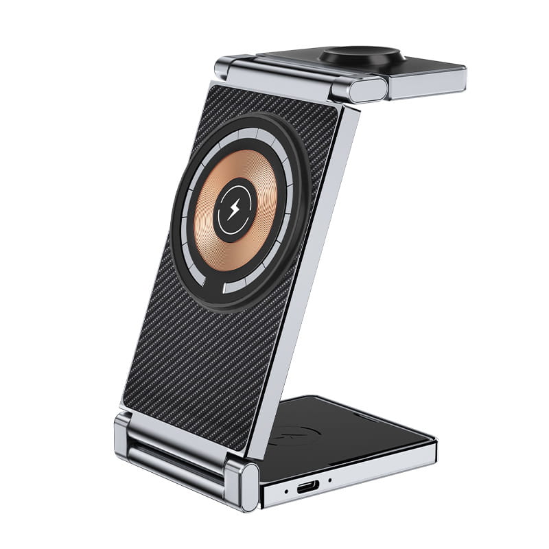 United States Multi-Functional T30 Wireless Charger with USB-C Support