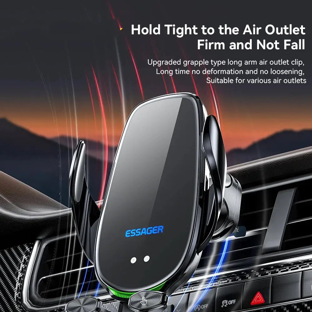 Wireless Charger Type-c Black ABS for United States with CHF Compatibility