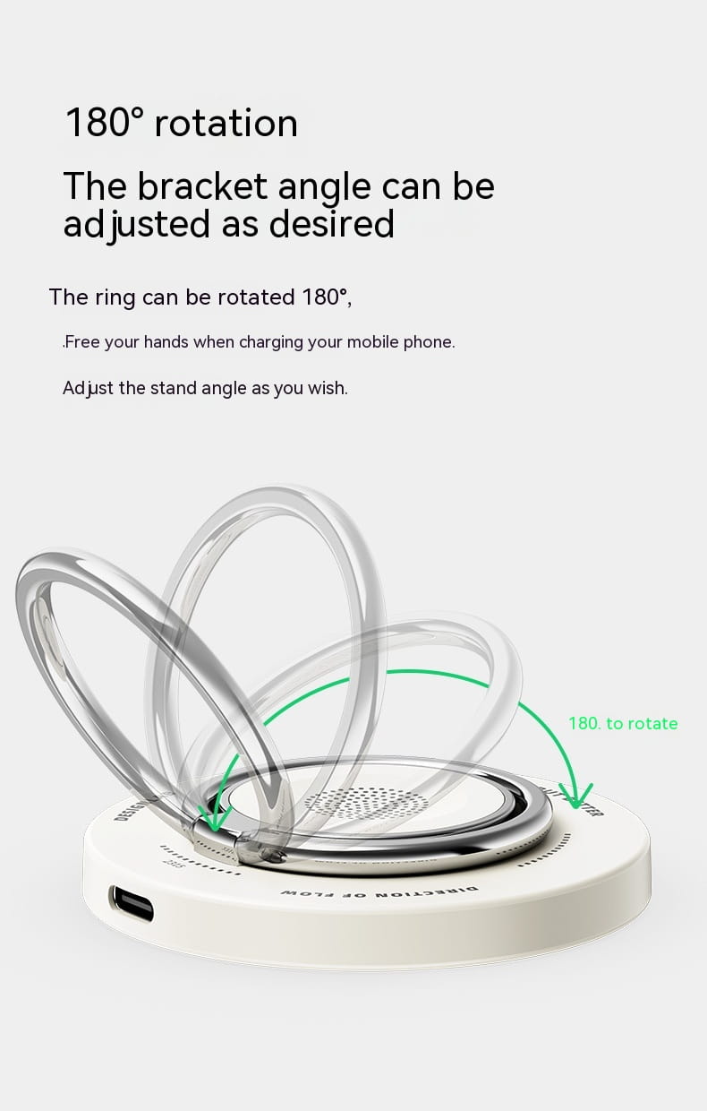 Black and White USB-C Charging Bracket for United States Devices CHF