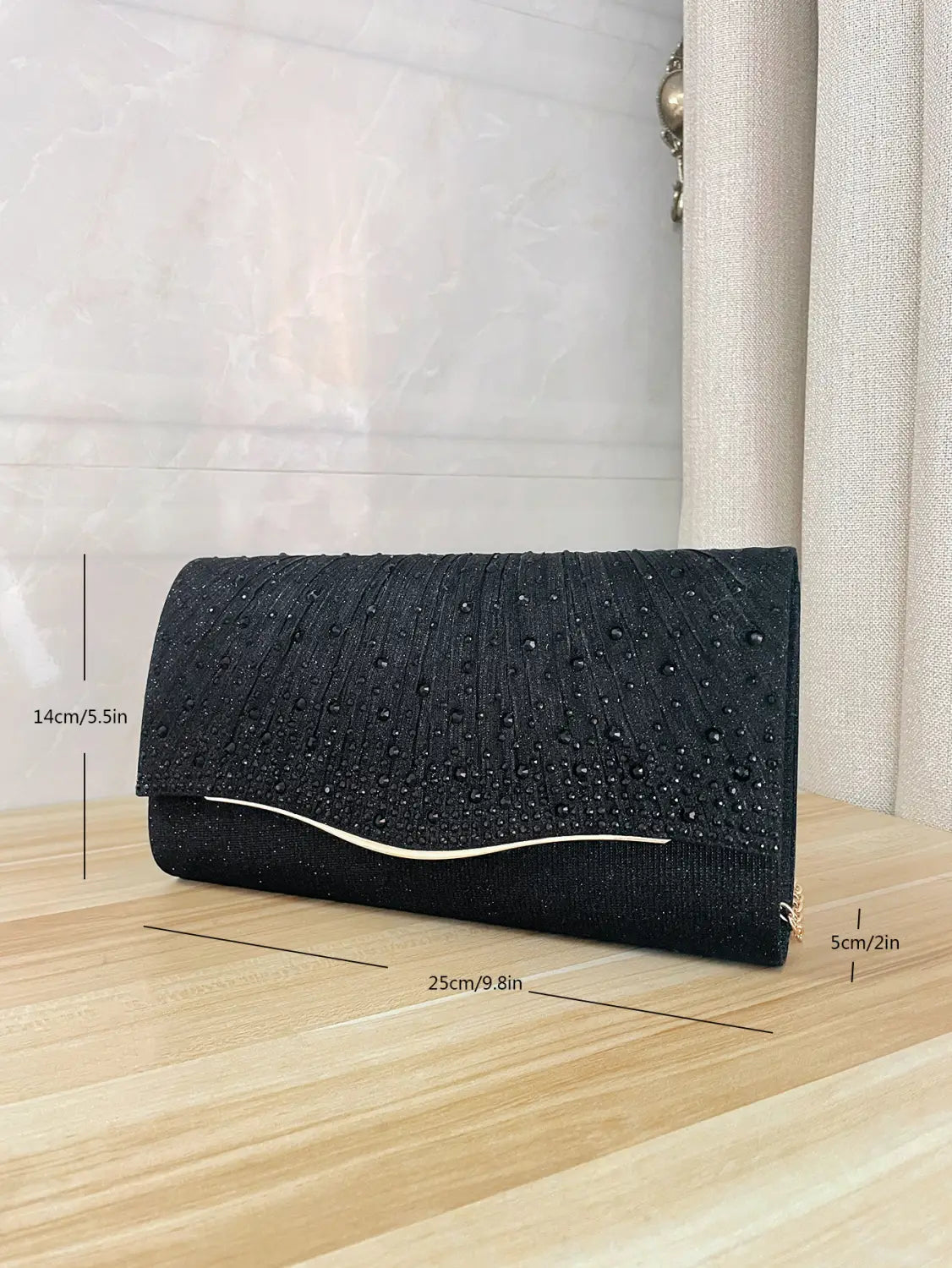 Polyester Suitcase Horizontal Bag for Documents and Fashion Accessories