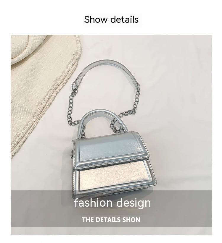 Retro Shoulder Bag Casual Handbag Fashion with Polyester Lining for Daily