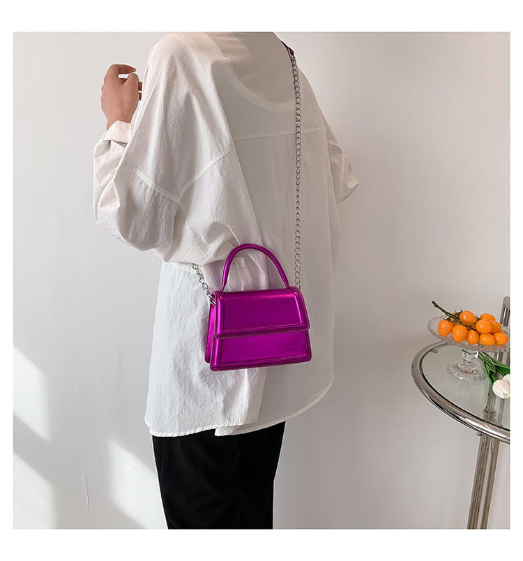 Retro Shoulder Bag Casual Handbag Fashion with Polyester Lining for Daily