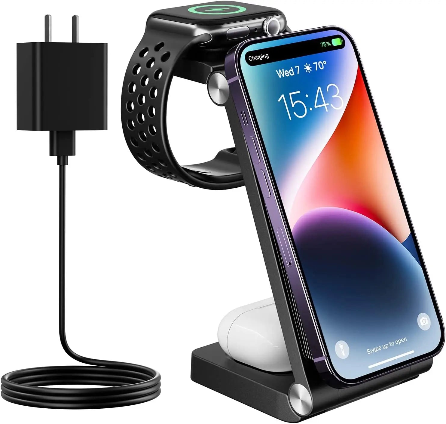 Universal Charging Kit for United States and CHF Devices with US Plug