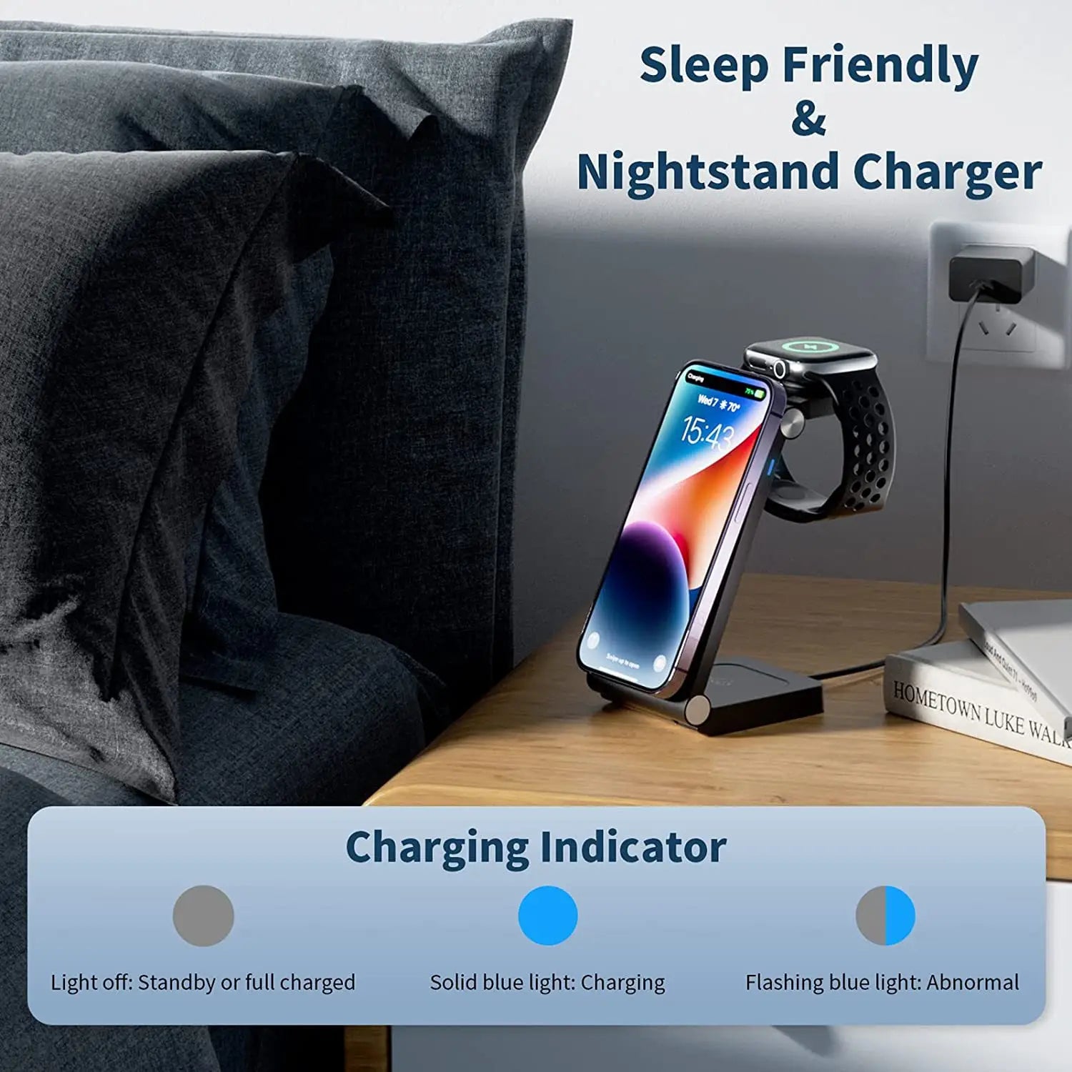 Universal Charging Kit for United States and CHF Devices with US Plug