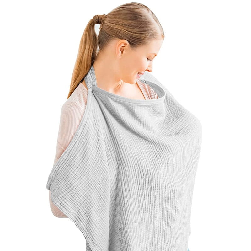 Breastfeed Outwear Covering Gauze Towel Clothes Vesture Anti-exposure