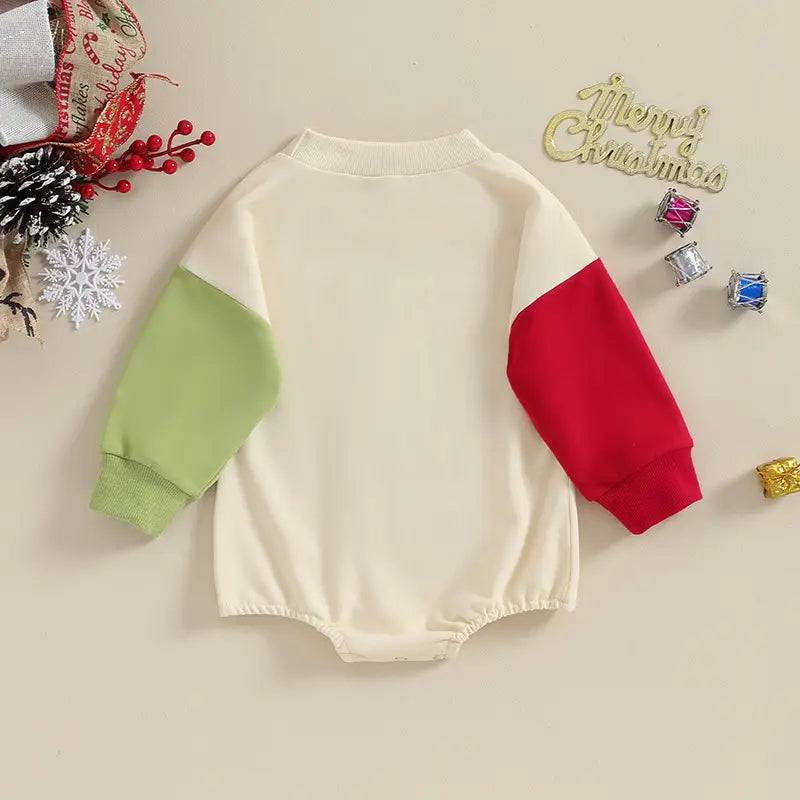 Baby Christmas Clothing Baby Loose Crawling Suit Butt Wrap Clothes Romper