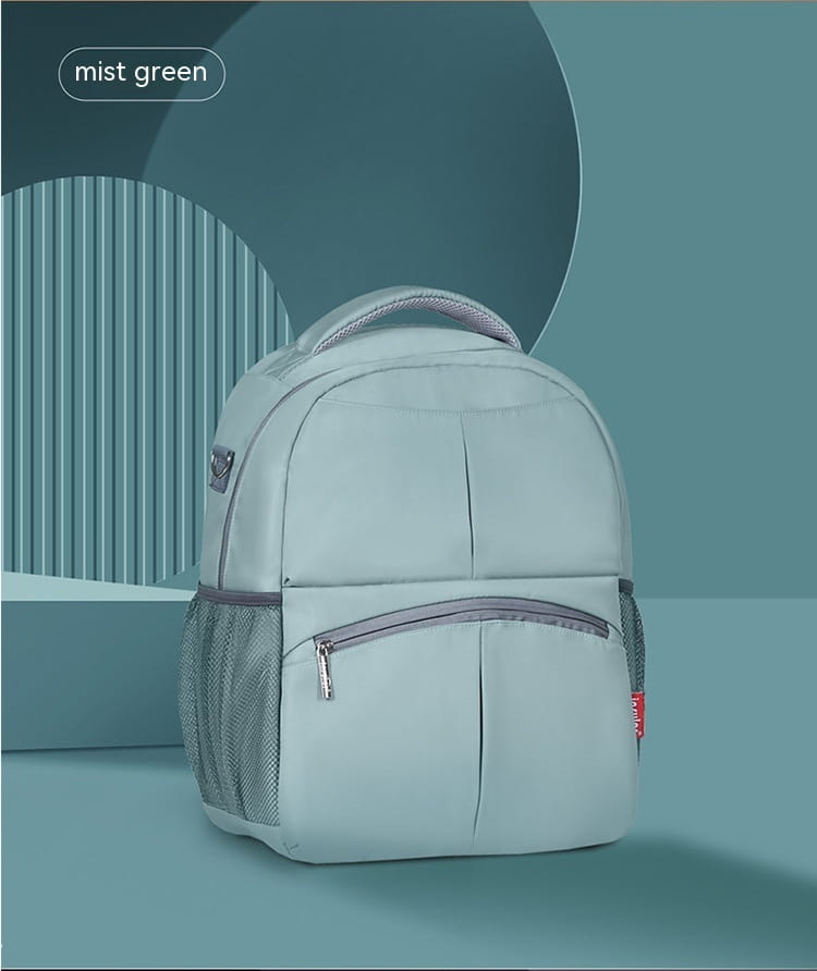 Waterproof Baby Bag with Spine Protection and Breathable Material in Saddle Brown