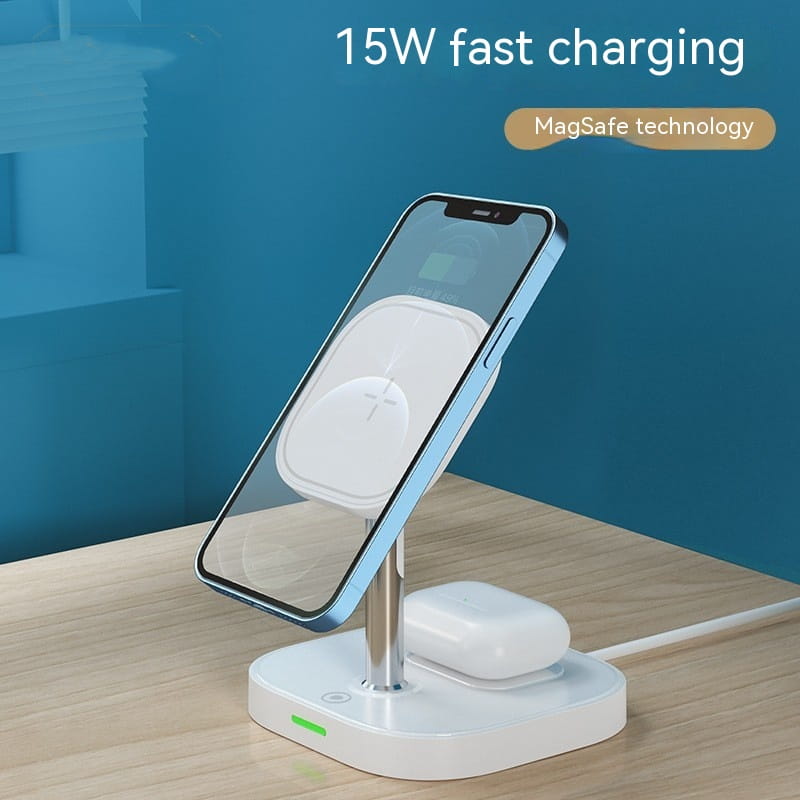 White Universal Fast Charging Adapter for United States and CHF Devices