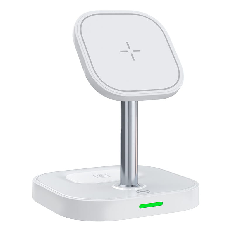 White Universal Fast Charging Adapter for United States and CHF Devices