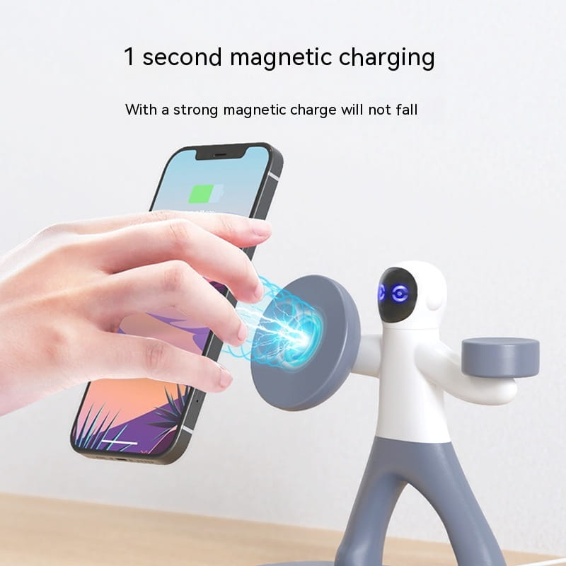 Magnetic Wireless Charger Fast Charge Type-C with Indicator for Smartphones