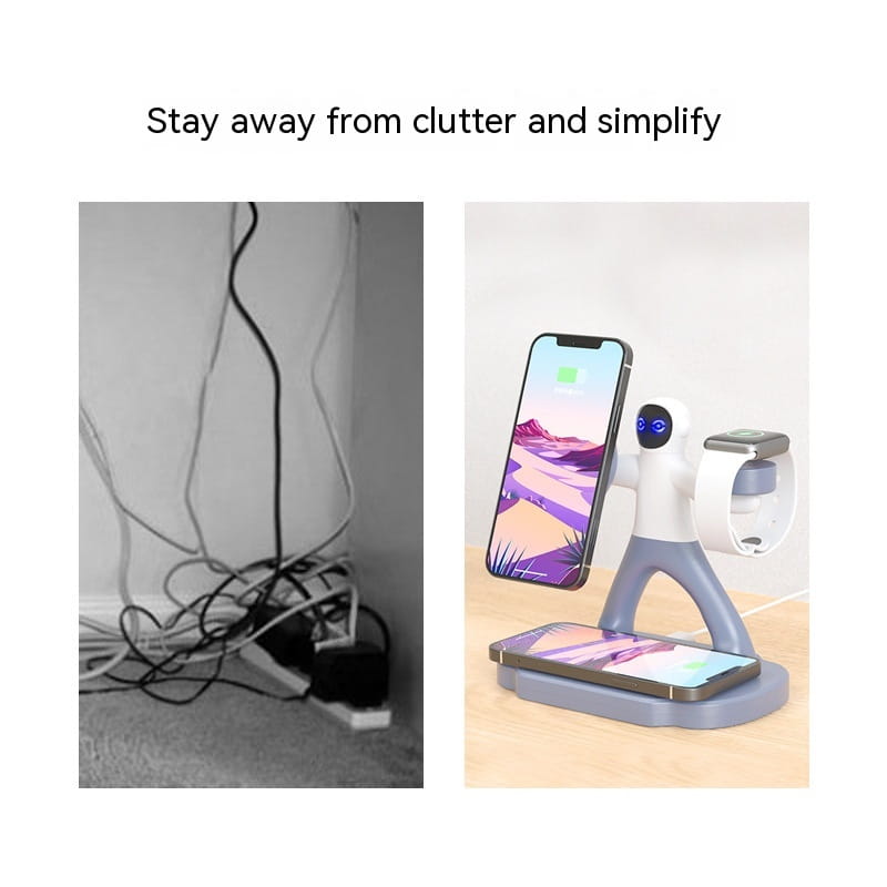 Magnetic Wireless Charger Fast Charge Type-C with Indicator for Smartphones