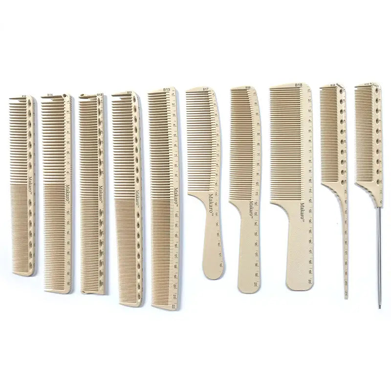 Quality Laser Scale Hair Comb for Accurate Measuring and Styling