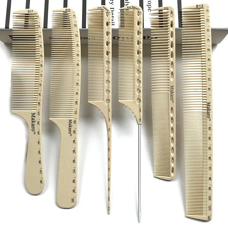 Quality Laser Scale Hair Comb for Accurate Measuring and Styling