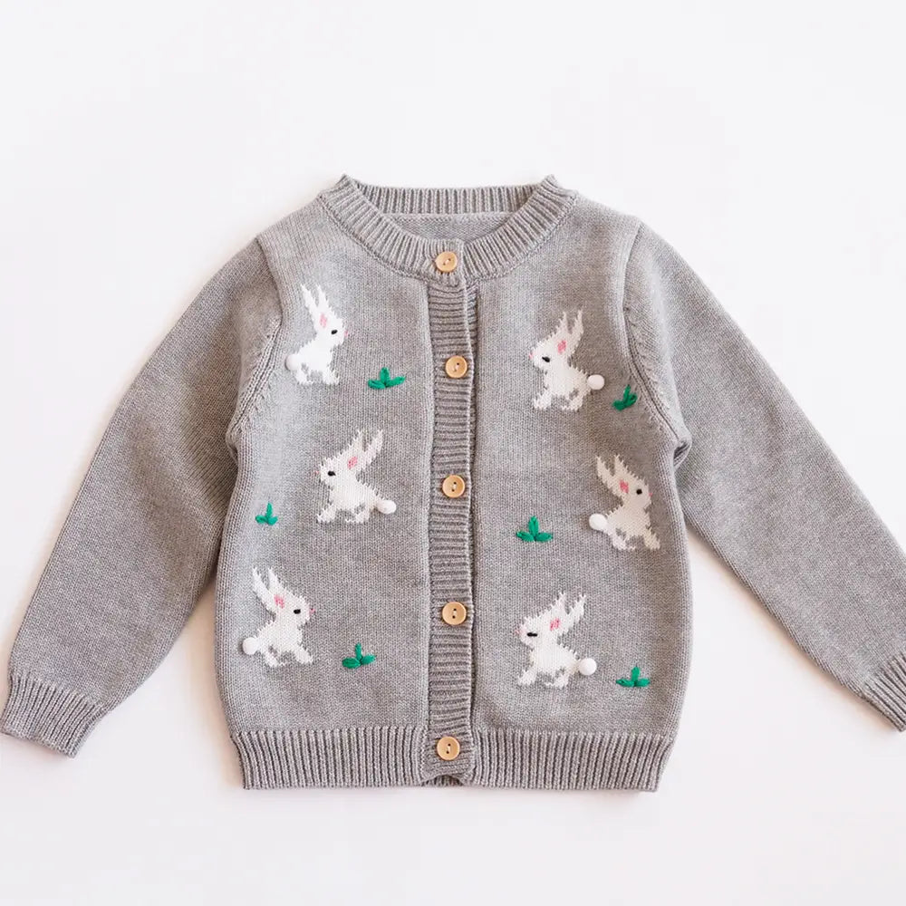 Korean Style Children’s Clothing Autumn And Winter Sweater Girls’ Baby Knitted Cardigan