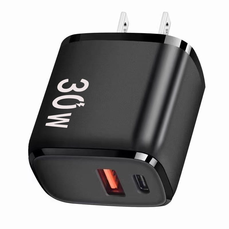 USB Type-C Charge Plug for United States and CHF Devices in White or Black