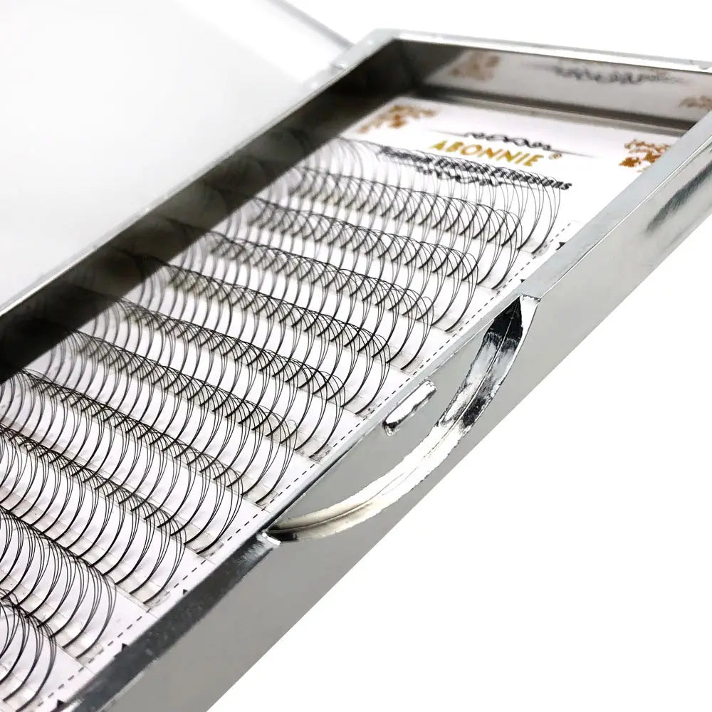 Fiber Mix for Long Stem Individual False Eyelash Grafting and Extension