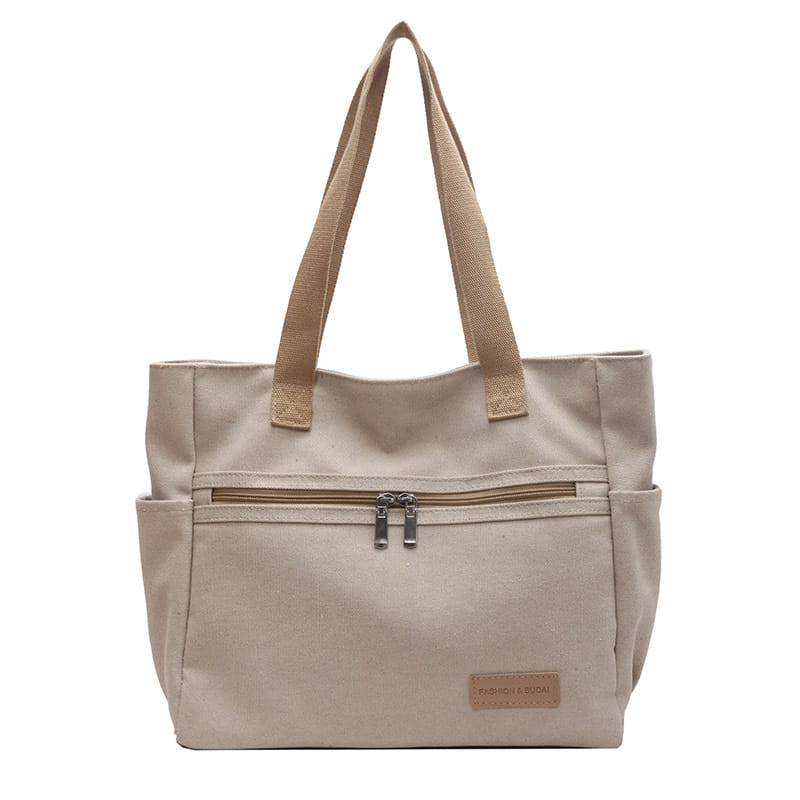 Canvas Shoulder Bags with Multiple Compartments and Durable Design