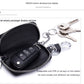 Leather Zipper Car Key Case - Chic Leather Zipper Car Key Case for Style on Wheels