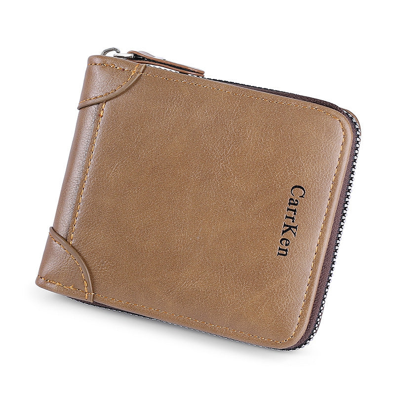 Retro Men’s Horizontal Multifunctional Card Holder - Retro Wallet for Men Too Cool for Just Cards