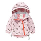 Children’s hooded trench coat