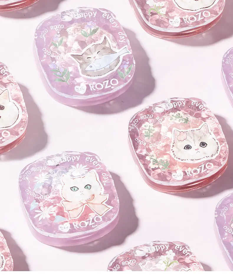 Blusher Plate x1pc with Brush for Oily Dry Sensitive and Mixed Skin Types