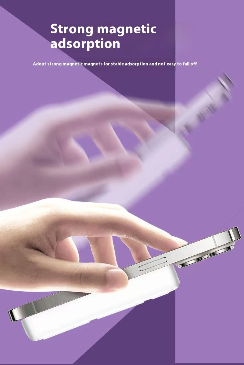 Banc Cumhachta Maighnéadach Plaisteach Plaisteach Bán agus Dubh le Dearadh Cruthaitheach