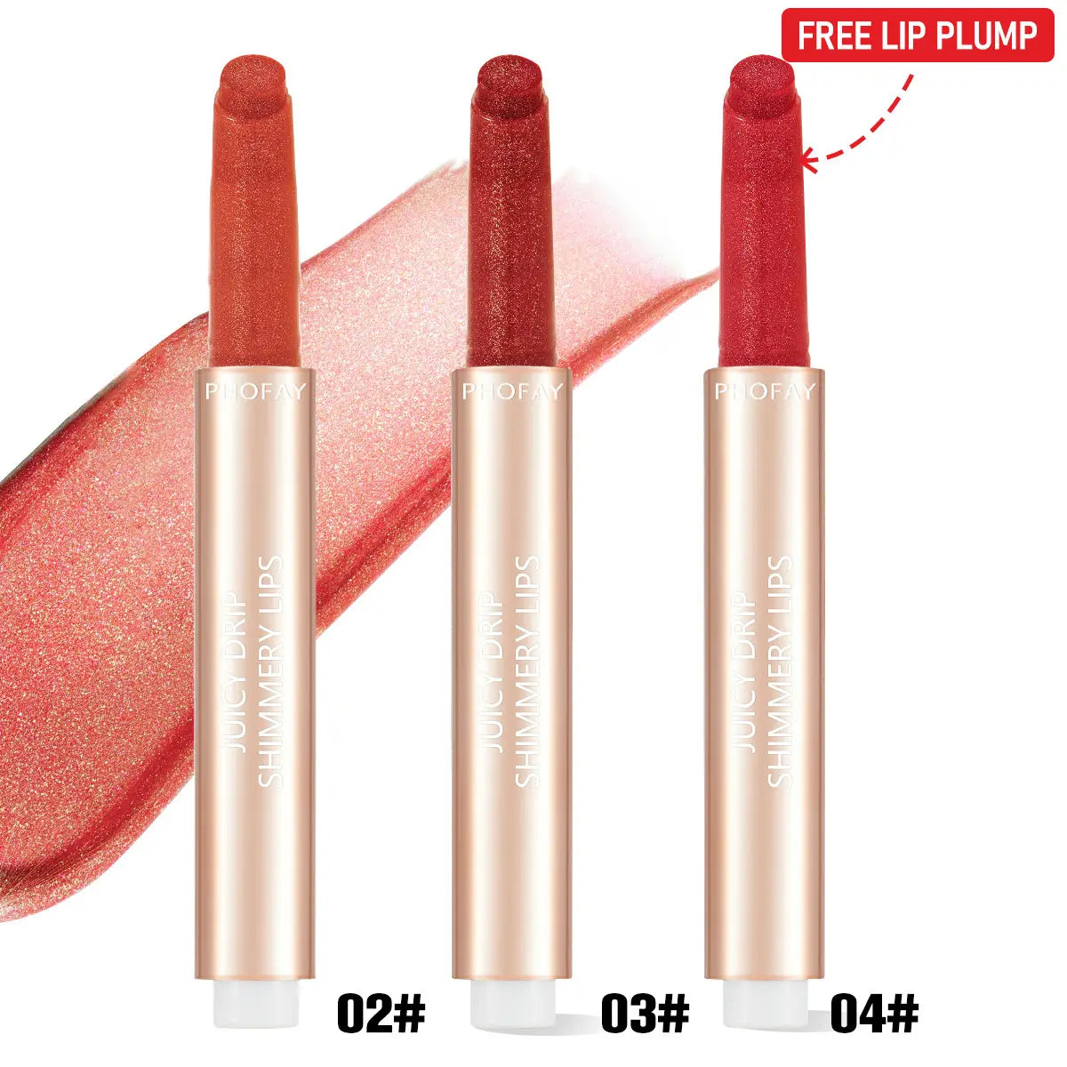 Phofay Juicy Lip Plump Set Hydrating Long-Wearing Balm
