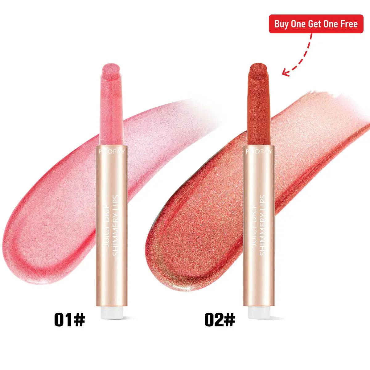 Phofay Juicy Lip Plump Set Hydrating Long-Wearing Balm