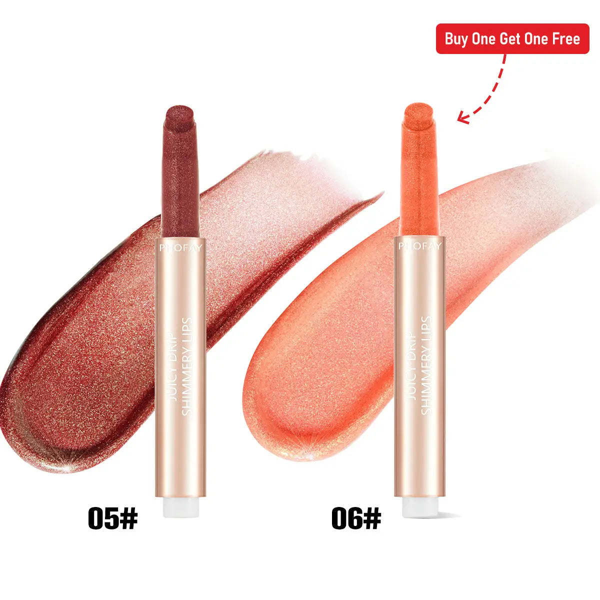 Phofay Juicy Lip Plump Set Hydrating Long-Wearing Balm