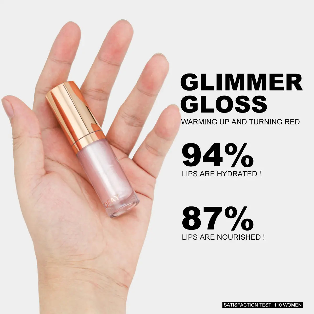 Phofay Moisturizing Warm Lip Oil for Hydrated Non-Sticky Lips