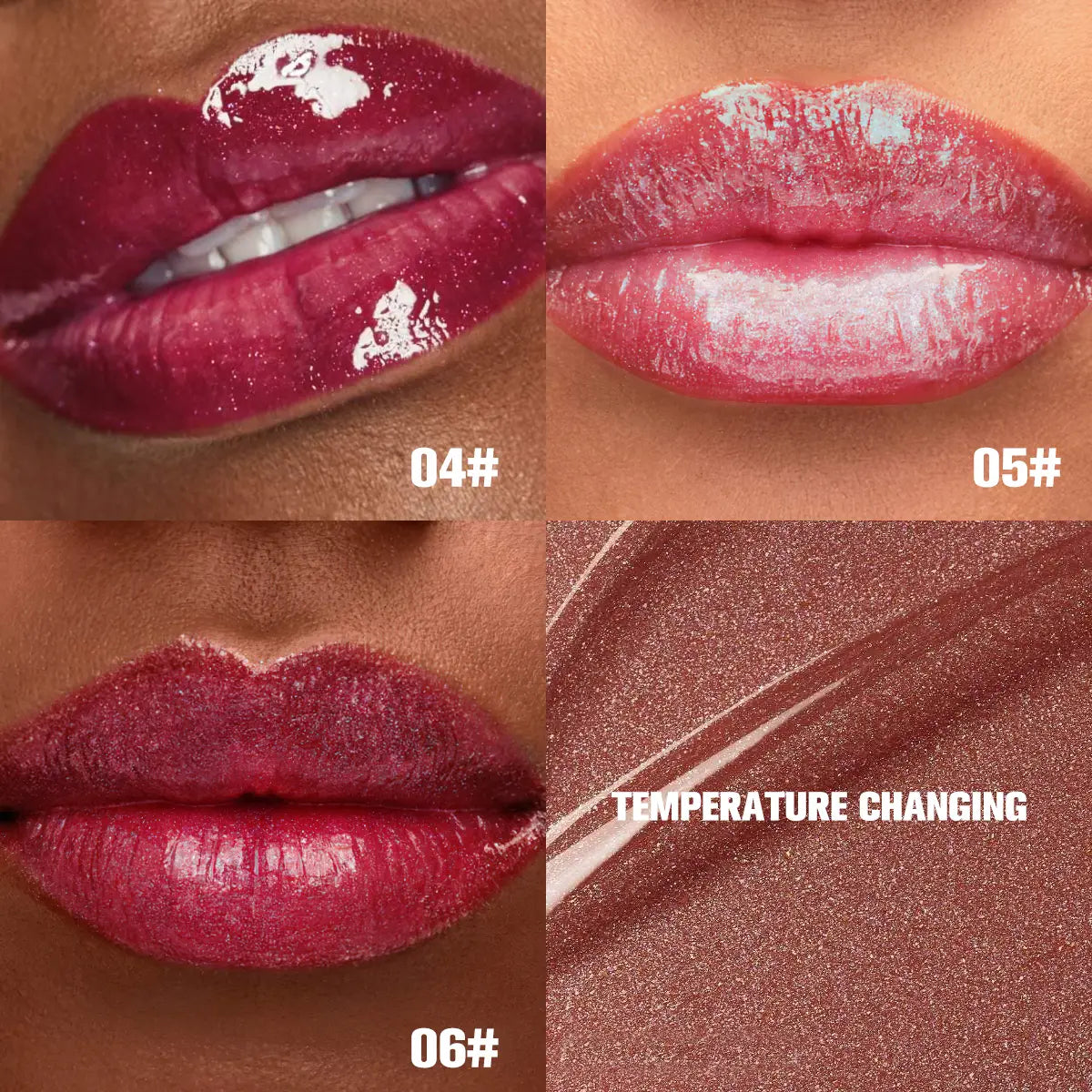 Phofay Moisturizing Warm Lip Oil for Hydrated Non-Sticky Lips