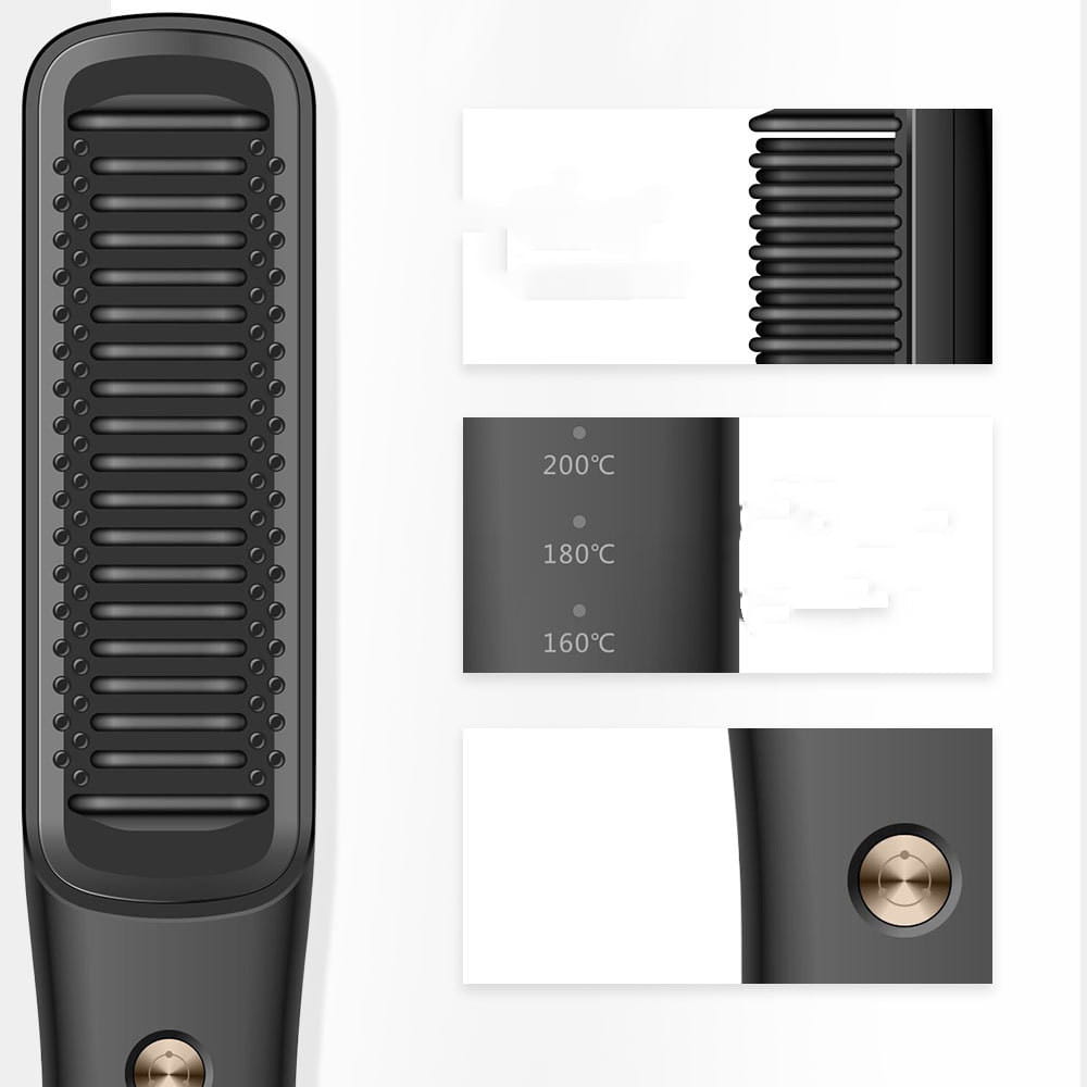 Usb Portable Electric Hair Curler with Fast Heating and Wireless Design