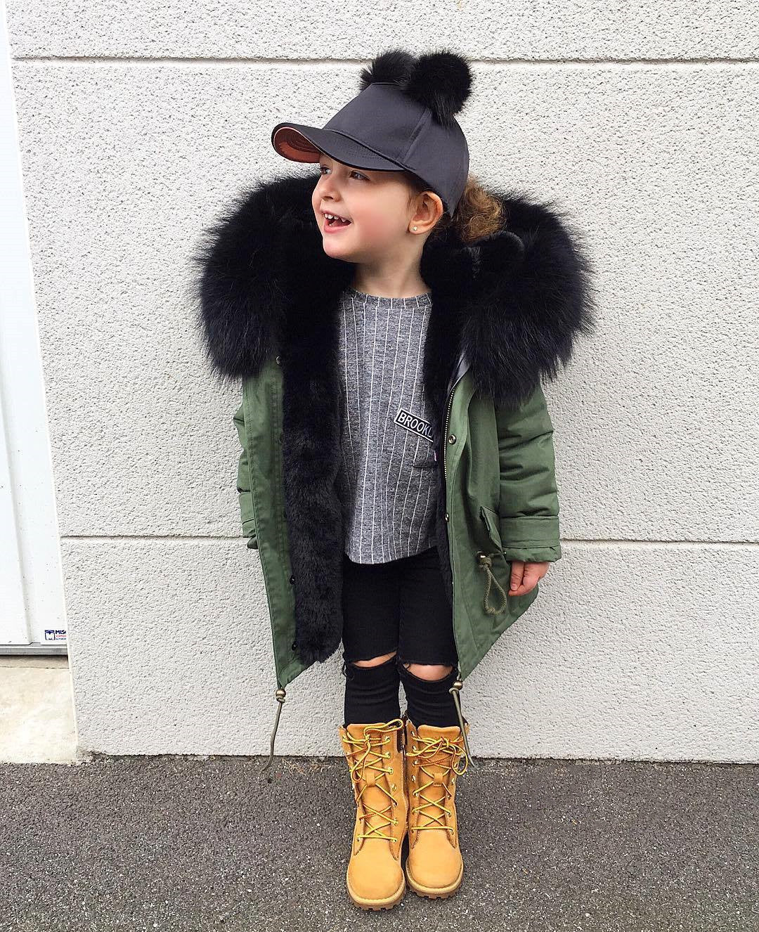 Children’s faux fur coat