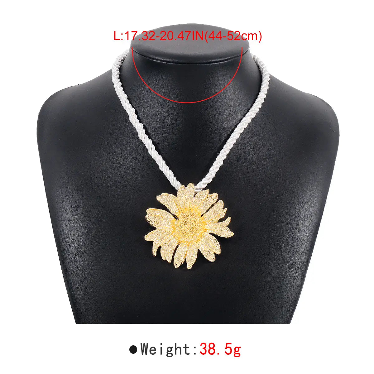 Fashion Personalized Flower Pendant Clavicle Chain