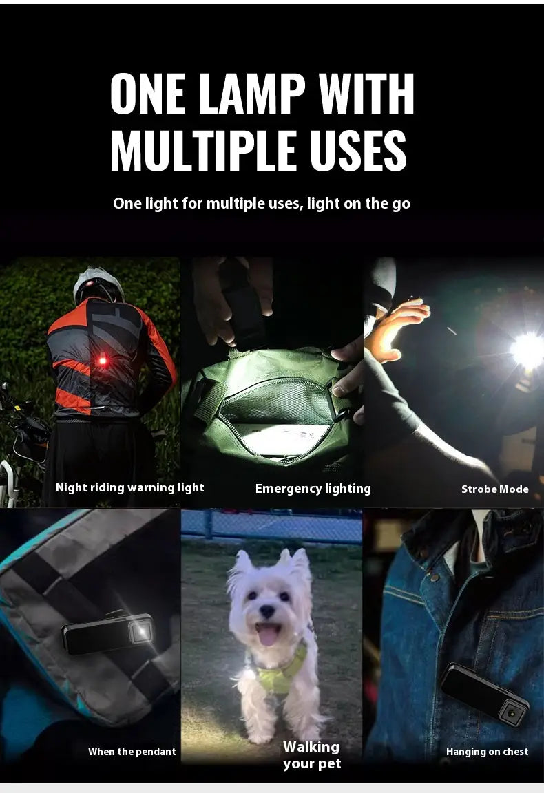 Versatile Strong Mini Thumb Light with 10 Hour Battery and Waterproof Design