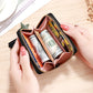 Women’s Leather Card Bag Korean Version - Korean Card Bags: Snazzy Wallets for Stylish Queens