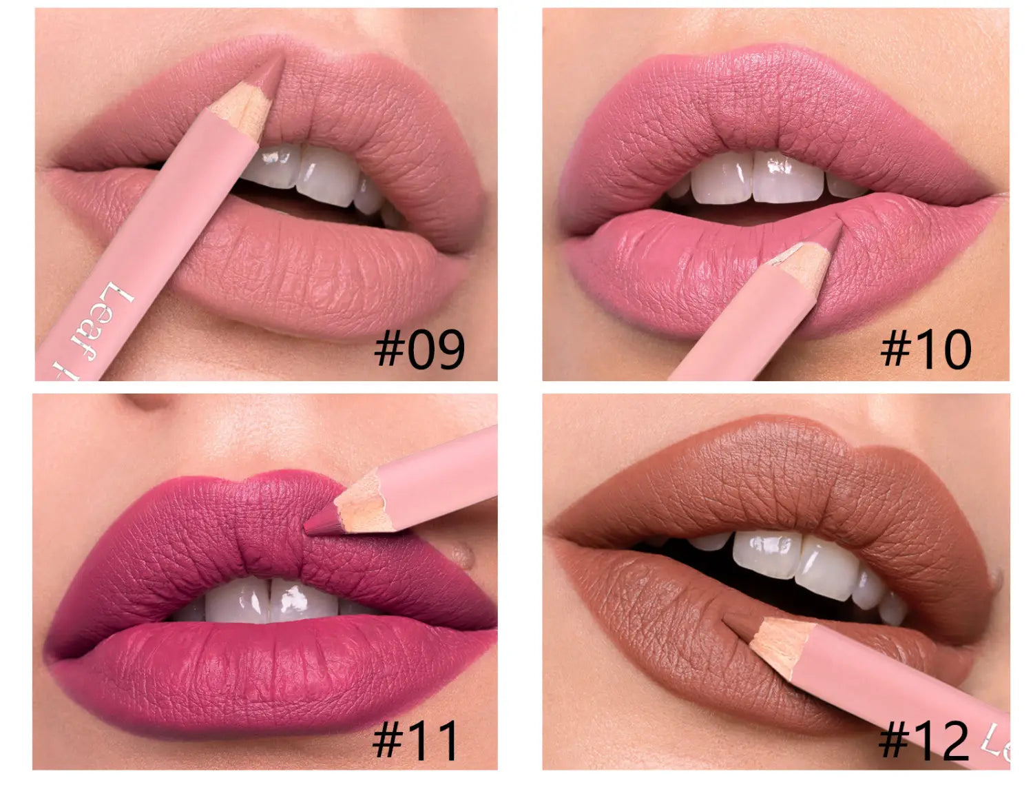 Single Lip Liner for Matte Lipstick and Color Enhancement