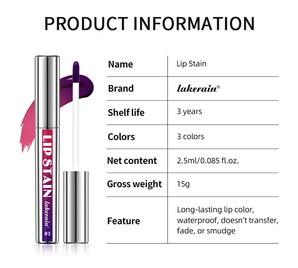 Pull Lip Gloss with Silver Tube Tear Resistance and Discoloration Protection