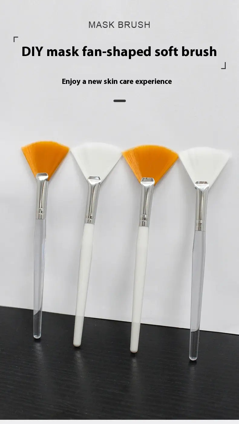 Beauty Tools Fan Brush for Tartaric Acid Applications and Makeup