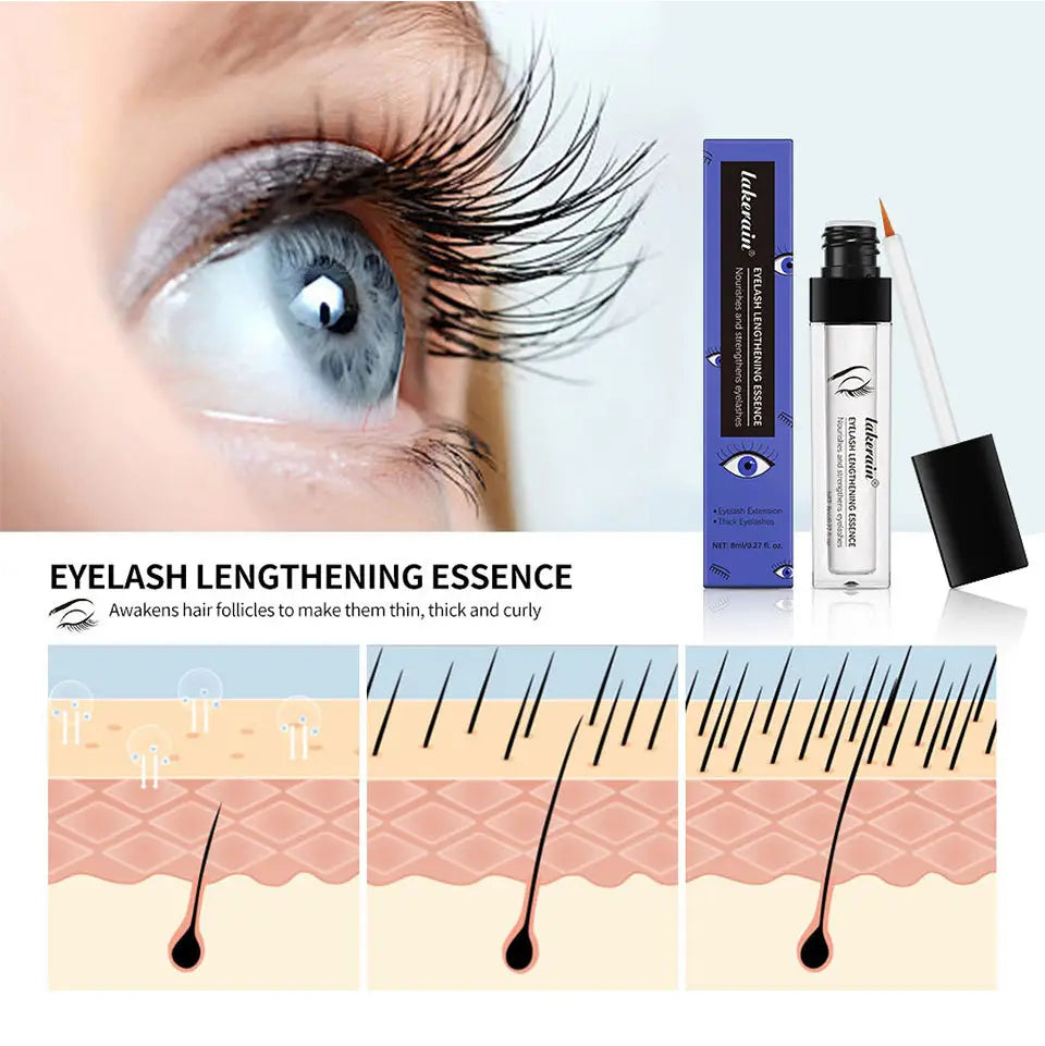 Natural Lengthening Mascara for Strong Nourished and Voluminous Eyelashes