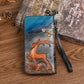 First Layer Cowhide Wallet Long Zip Wallet - First Layer Cowhide Wallet for the Fancy at Heart