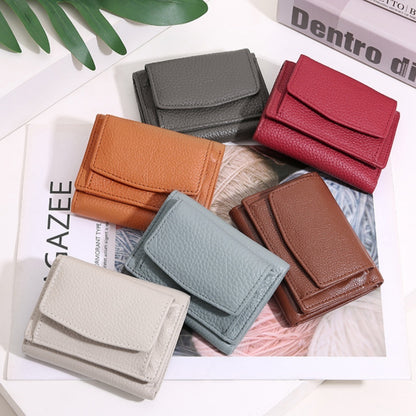 Minimalist And Creative Multi Card Mini Leather Wallet - Wallets So Chic It Should Be Wearing Light Purple