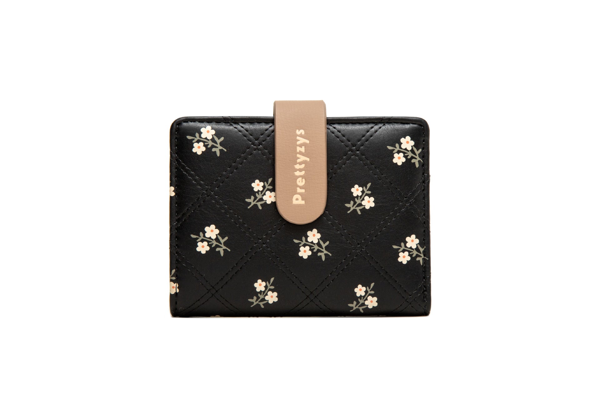 Women’s Soft Printed Buckle Folding Small Wallet Multiple Card Slots Integrated Card Holder - Tiny Wallet Big Style