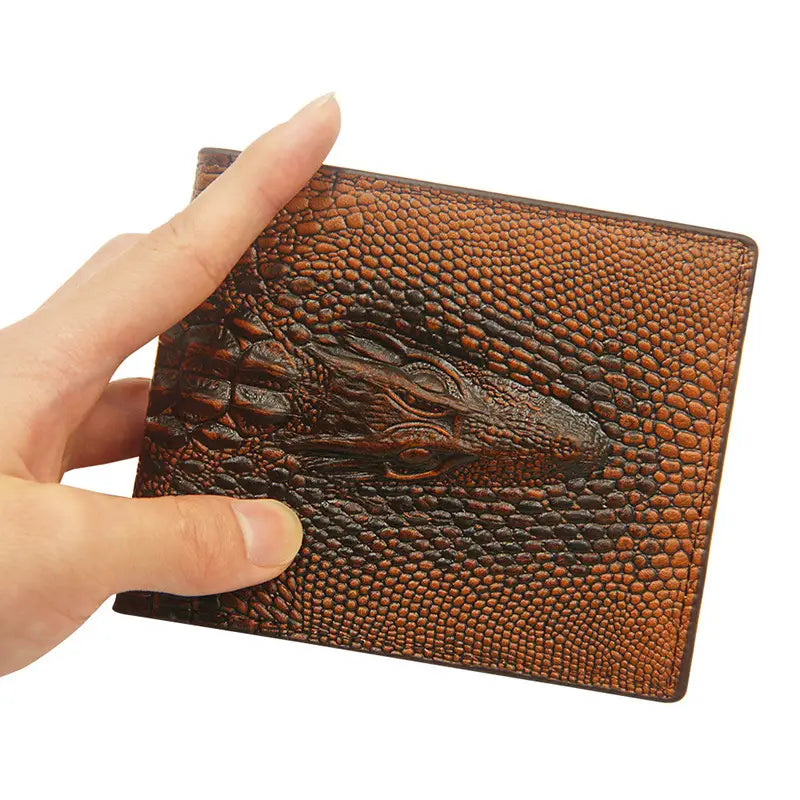 United States PU Leather Short Wallet with Multiple Compartments and CHF Storage