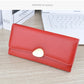 Women’s Long Wallet Soft Leather Wallet Multi-card-slot Card Holder Retro Fashion Minimalism Large-capacity Handbag