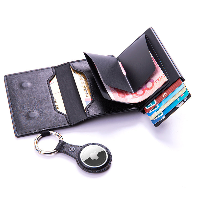 AirTag Card Holder Keychain Anti-Lost Card Sleeve - Never Lose It Again with Our Snazzy AirTag Sleeve