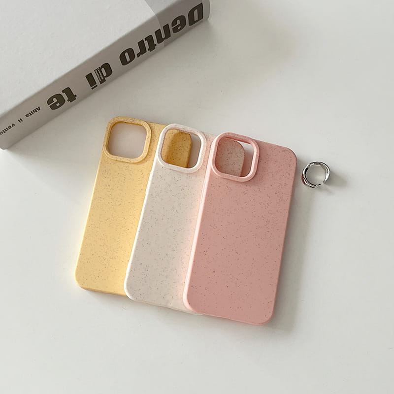 Tpu Wheat Straw Frosted Soft Phone Case