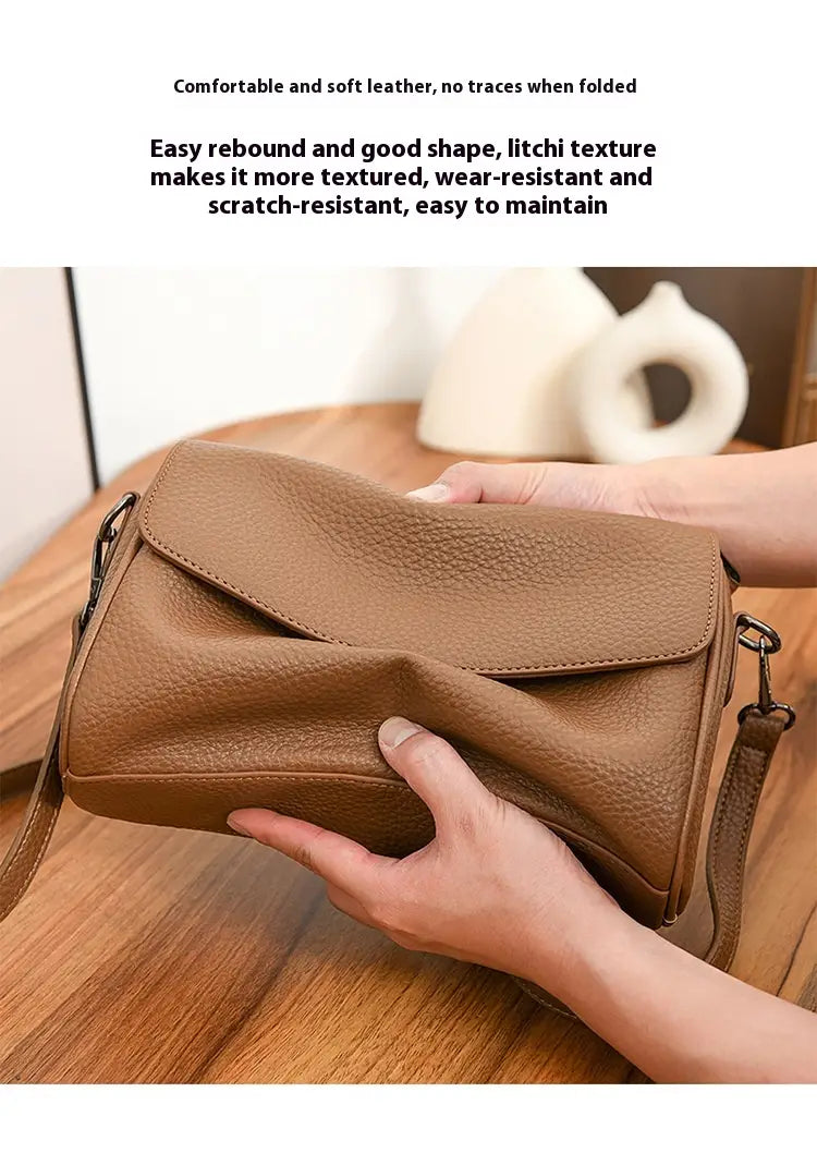 Homme authentique ordinateur portable en cuir sac à dos noir noir brun vache de vache de voyage urbain sac