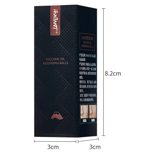 Vulkansk bergolje-absorberende ball forfriskende oljekontroll